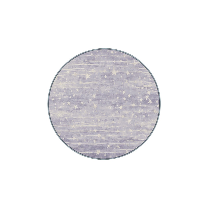 Tapis bleu soyeux et moelleux, Rectangulaire 3 pi x 5 pi