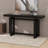 59.1-Inch Console Table With Pine Veneer, Triple Rectangle Design Entryway Table, Solid Wood Legs, Versatile Sofa Table-380668688
