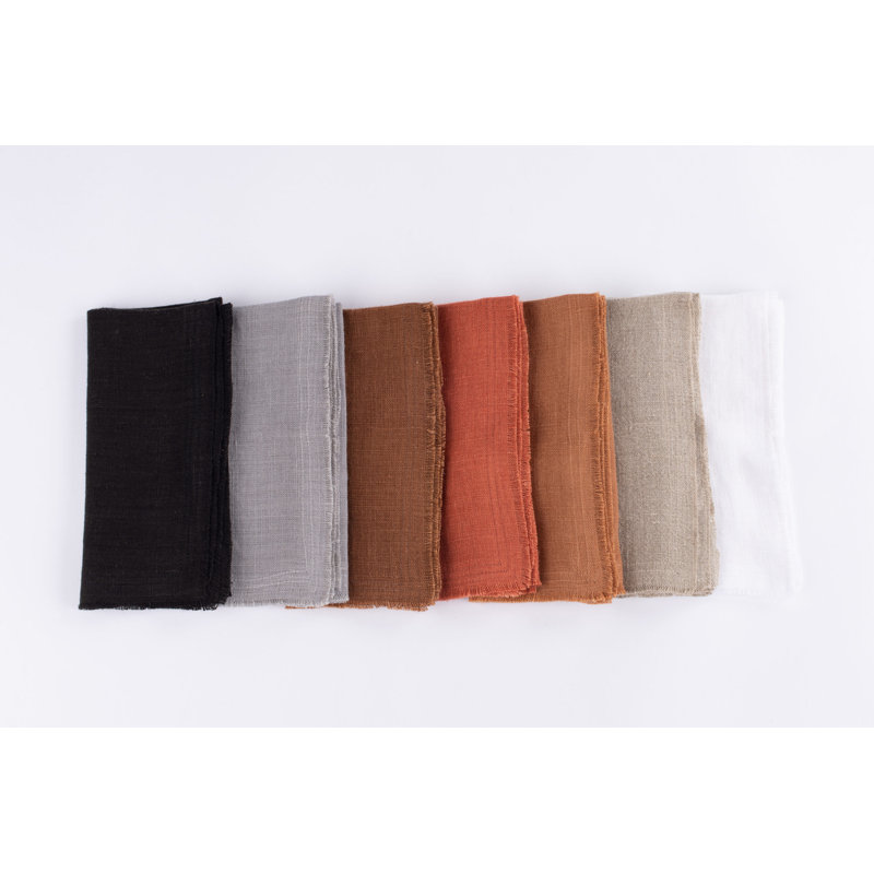 Handmade Dining Linen Set, Black