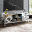 Meuble télé 47 pouces avec portes en verre Diamond
