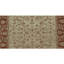 Wool Oriental Area Rug in Brown/Ivory/Rust