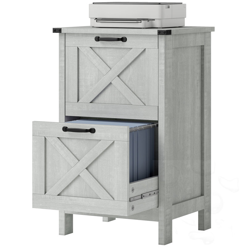 Armoire de bureau avec 2 tiroirs