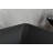 14.38" L -22.25" W -4-3/8 In. H Matte Shell  Glass Rectangular Vessel Bathroom Sink In Black With  Faucet And Pop-Up Drain In Matte Black