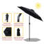 Parasol de table d'extérieur 7,5 pi Chittenden-816782005-893486689