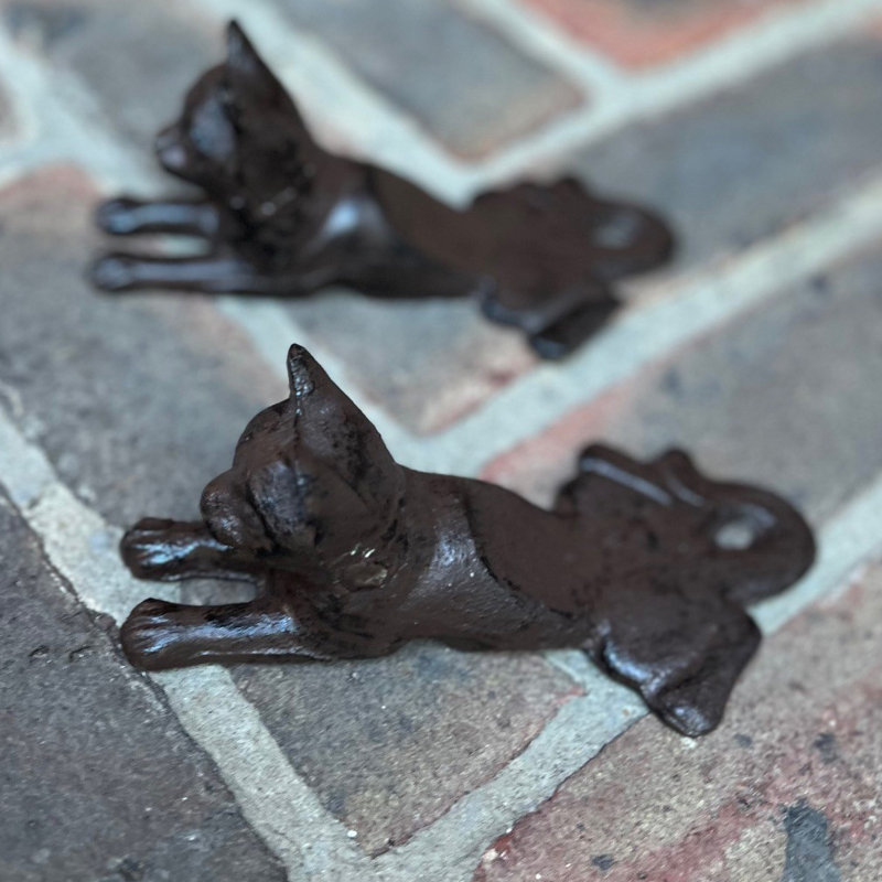 Desoto Iron Wedge Floor Stop
