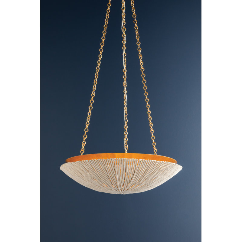 SUMMERSIDE Pendant, 6.5" H x 24.75" W x 24.75" D