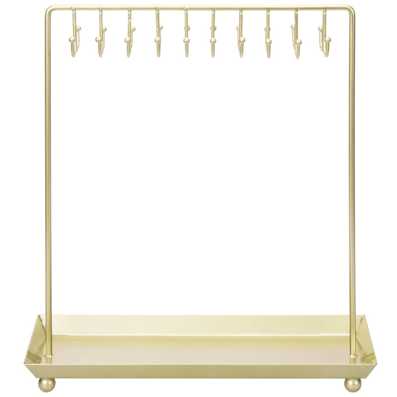 Gold Necklace Display Jewellery Stand