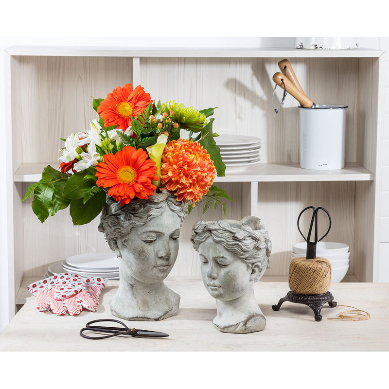 Pot à fleurs Evins, H 10 po x l 4,5 po x P 4,5 po