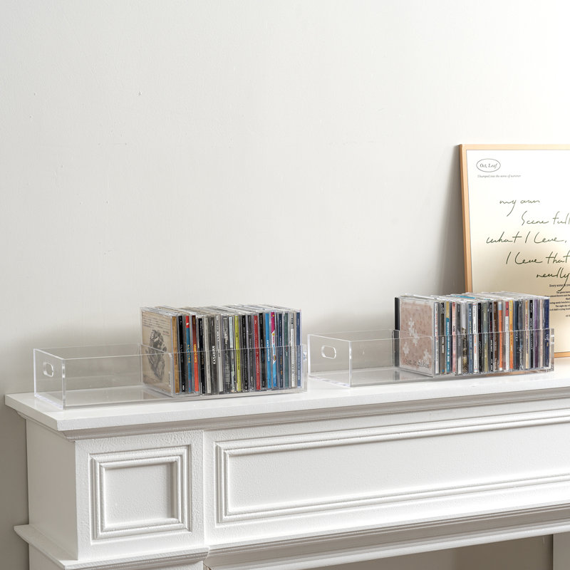 2.95 " H Media Shelves