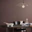 Vintage Glam Chandelier, 50 cm Diameter, Adjustable Height 110 cm, Metal Body, E27 Socket Max 40W, Lighting Fixture for Living Room, Dining Room & Entryway, IP20 Rated, & Durable Design-1643155939-1643155966