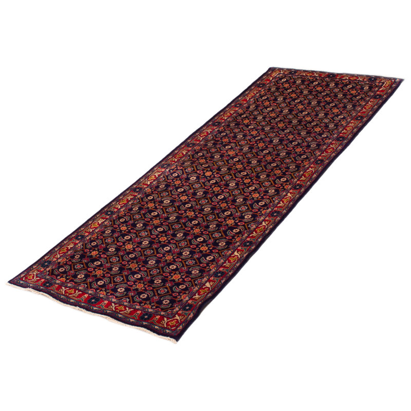 Anzaldua Navy Rug 3'4" x 9'5"