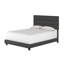 Lit plateforme Boyd Sleep Ravenna | Tête de lit réglable | Compatible avec une base à profil bas | Conception moderne de la Manche | Capacité de 700 lb-2130356963-2130356965