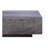 Charcoal Finish Solid Wood Low Profile Rough Coffee Table