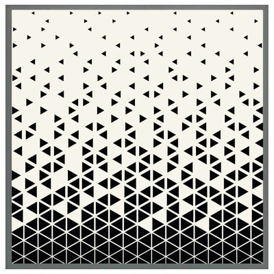 Artiana Geometric Triangles - Single Picture Frame Print