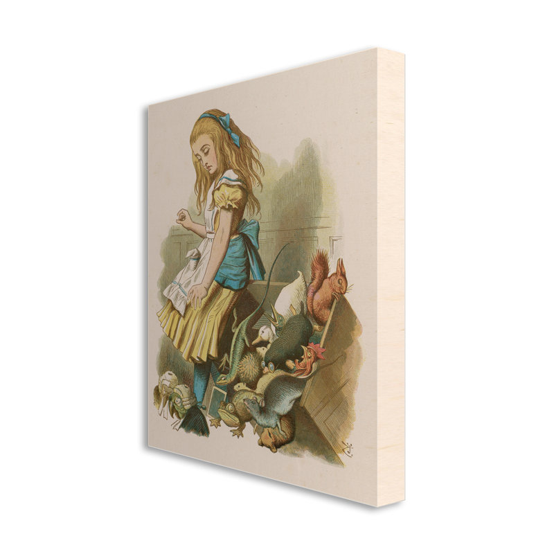 Sir John Teniel - Wrapped Canvas Print, 45 cm H x 30 cm W x 5 cm D