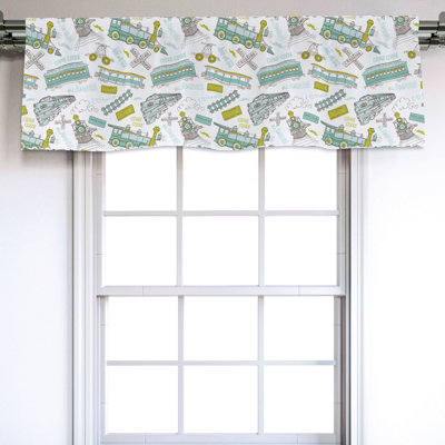 Sateen Ruffled Window Valance