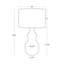 Rhonda Ceramic Table Lamp