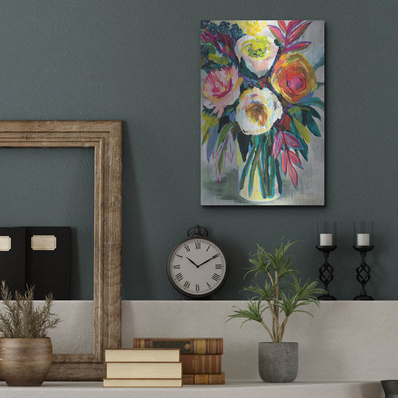 «First Kiss» par Jeanette Vertentes, H 16 po x l 12 po