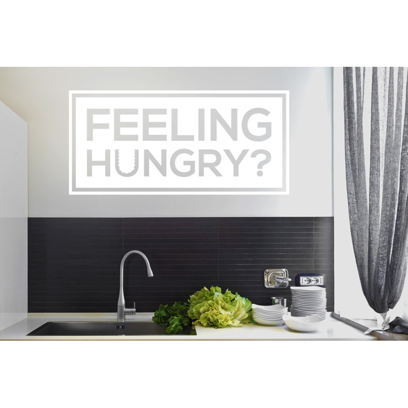 Non-Wall Damaging Wall Decal, White, Large