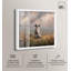 Décoration murale pour animal de compagnie «Meadow Watcher I» par Art Remedy, cadre blanc, 31 x 31-773403205-773403259
