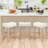 Backless Saddle Upholstered 26" Counter Stool with Wood Frame-1848365582-1848365577