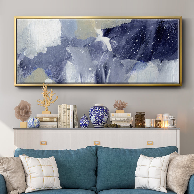 Sky Break II- Framed Canvas