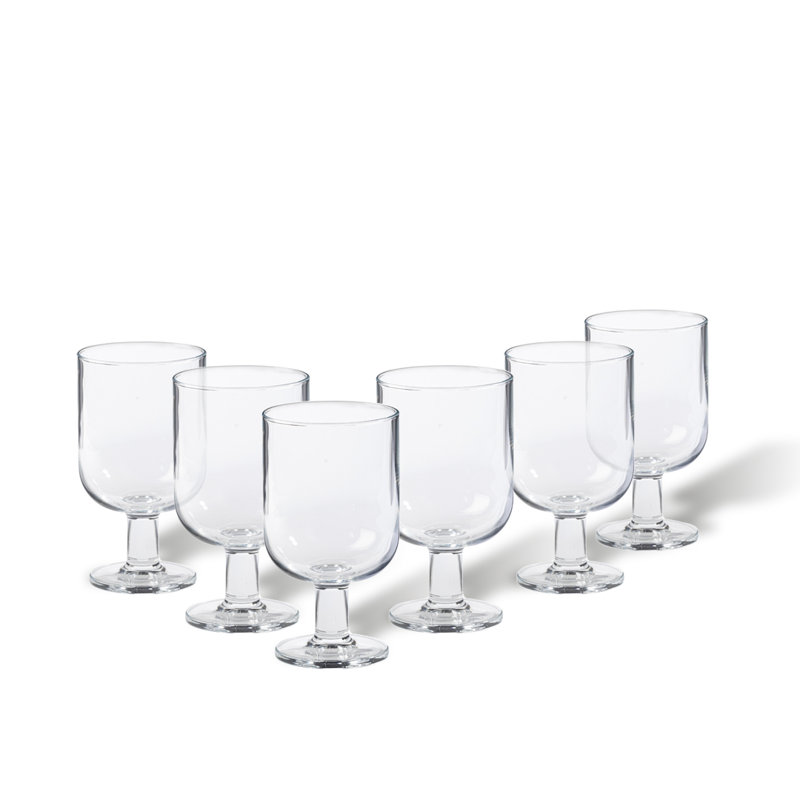 Verres à vin tout usage Safra, transparents, 10 oz
