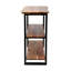 Console avec tablettes