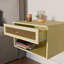 Alyha 40cm W Plywood / Laminate Board Bedside Table