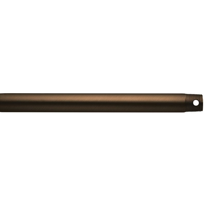 18 inch Single Threaded Ceiling Fan Downrod in Heritage Brushed Bronze, Heritage Brushed Bronze