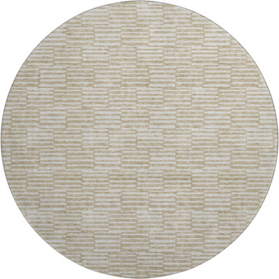 Premium Machine Washable Prisco Beige Rug