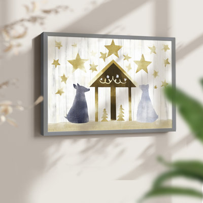 Chirstmas Art-II - Reproduction encadrée - Restickable