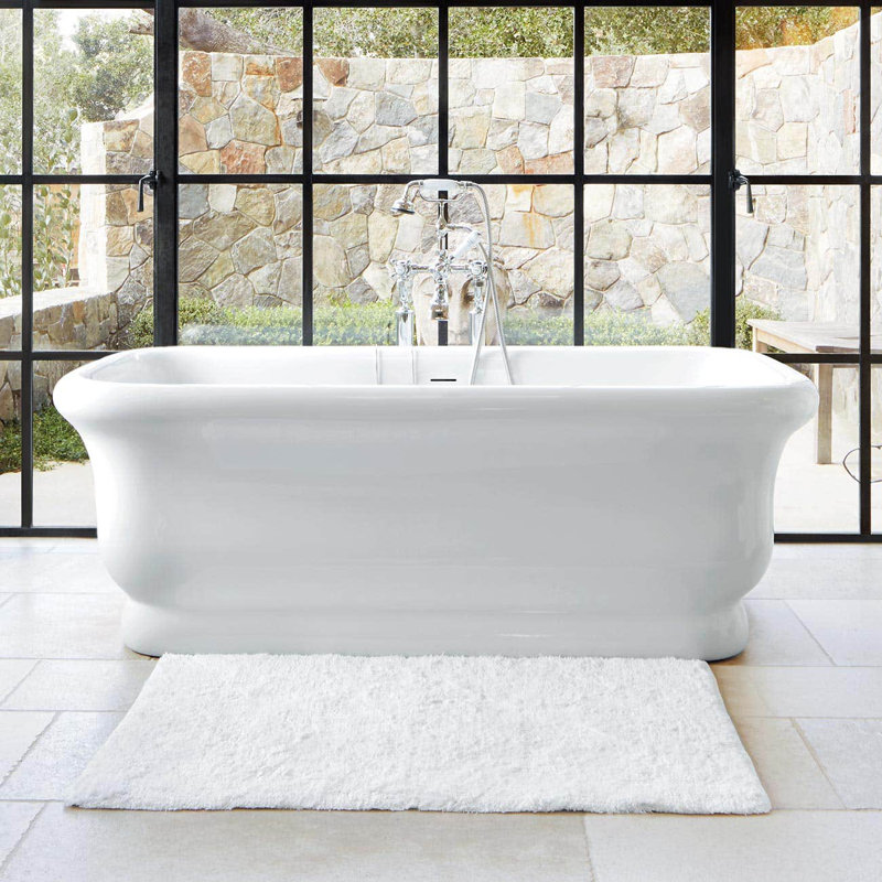 Brighton 67'' x 31.50'' Soaking Acrylic Bathtub