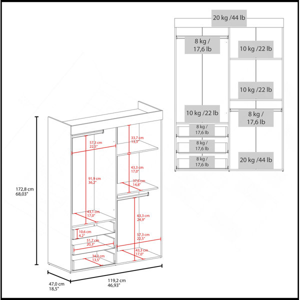 Dimensions du produit