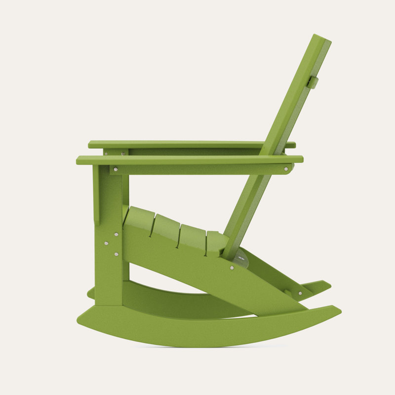 Chaise berçante Adirondack POLYWOOD, Limette