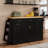 Gabriela with Trash Can Storage, Sliding Door Cabinet and 3-Tier Spice Rack-473063946