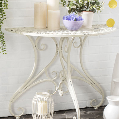 Newton St Loe Iron Top End Table