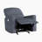 Dille 35" Modern & Contemporary Velvet Fabric Power Rocker Reclining Chair with Gentle Rocking Motion & One-Touch Power Control-930911210