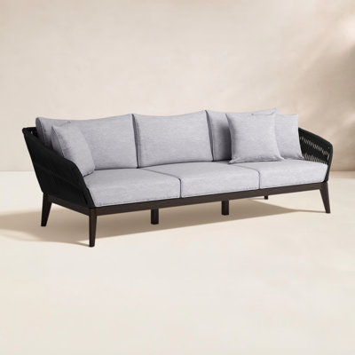 Fynn 93" Eucalyptus Patio Sofa