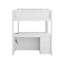 Lit superposé double avec lit gigogne, lit superposé en bois avec ports USB, rangement et bureau-1512096537