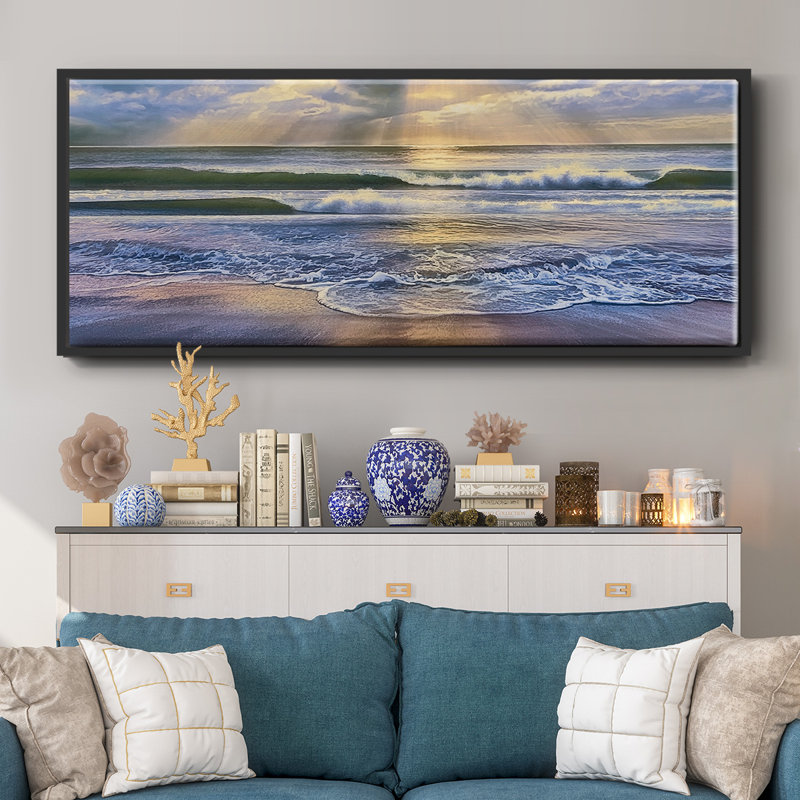 Breaking Through- Framed Canvas