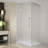 Avalux 35 in. W x 36 in. D x 72 in. H Frameless Shower Enclosure, Frosted Glass-97232898