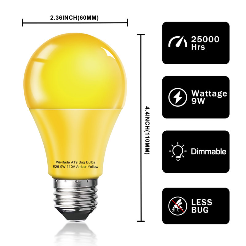 Ensemble de 2 ampoules pour insectes