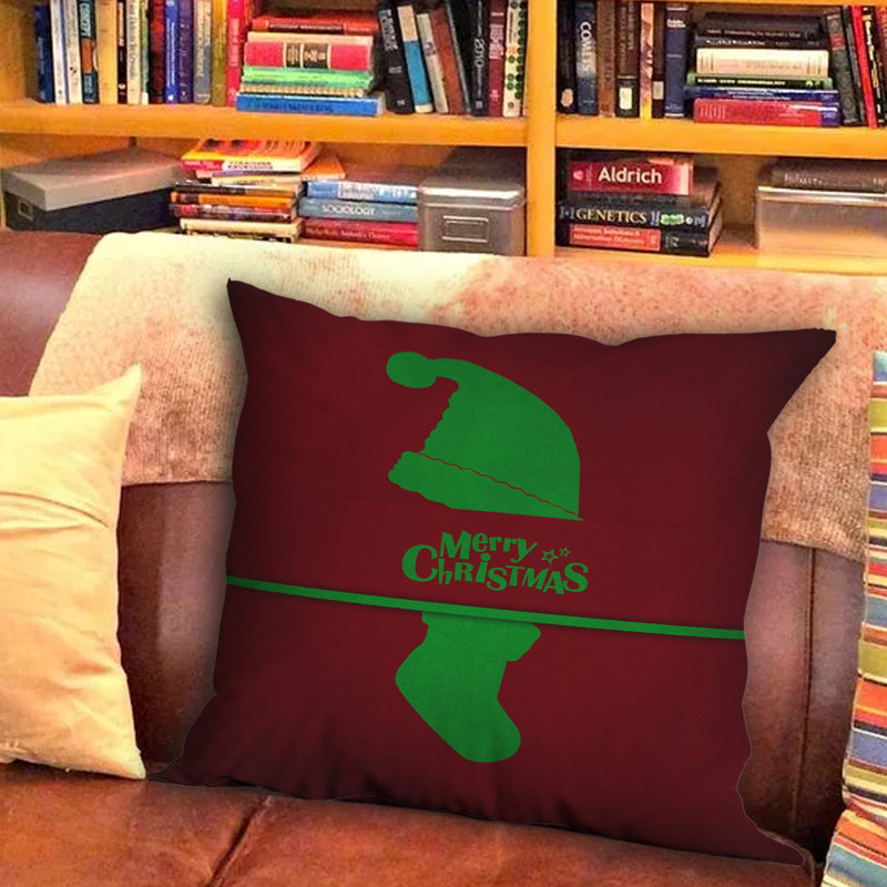 Outdoor Reversible Throw Pillow, 18" x 18"