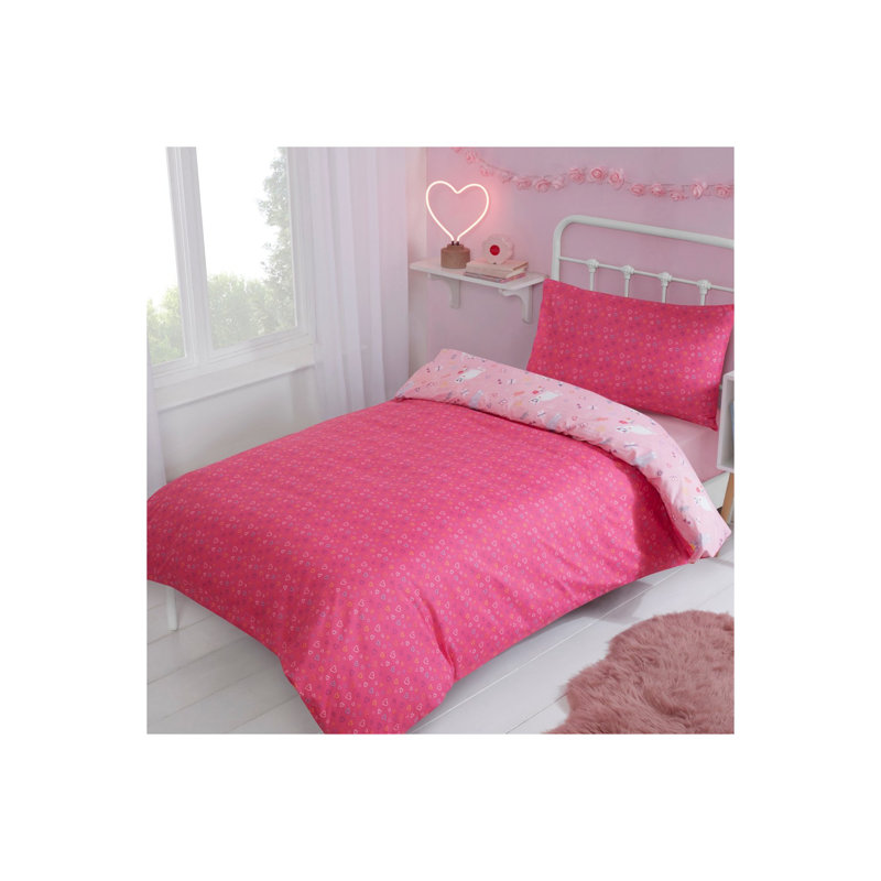 Tarbell Polyester Animal Print Duvet Cover Set with Pillowcases Included