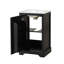 Meuble-lavabo de 20 pouces avec lavabo, porte à fermeture douce et tablettes réglables pour un rangement efficace-116332490