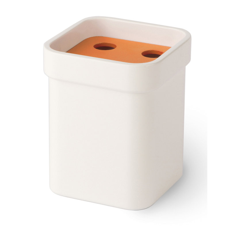 Curva Toothbrush Holder, Orange