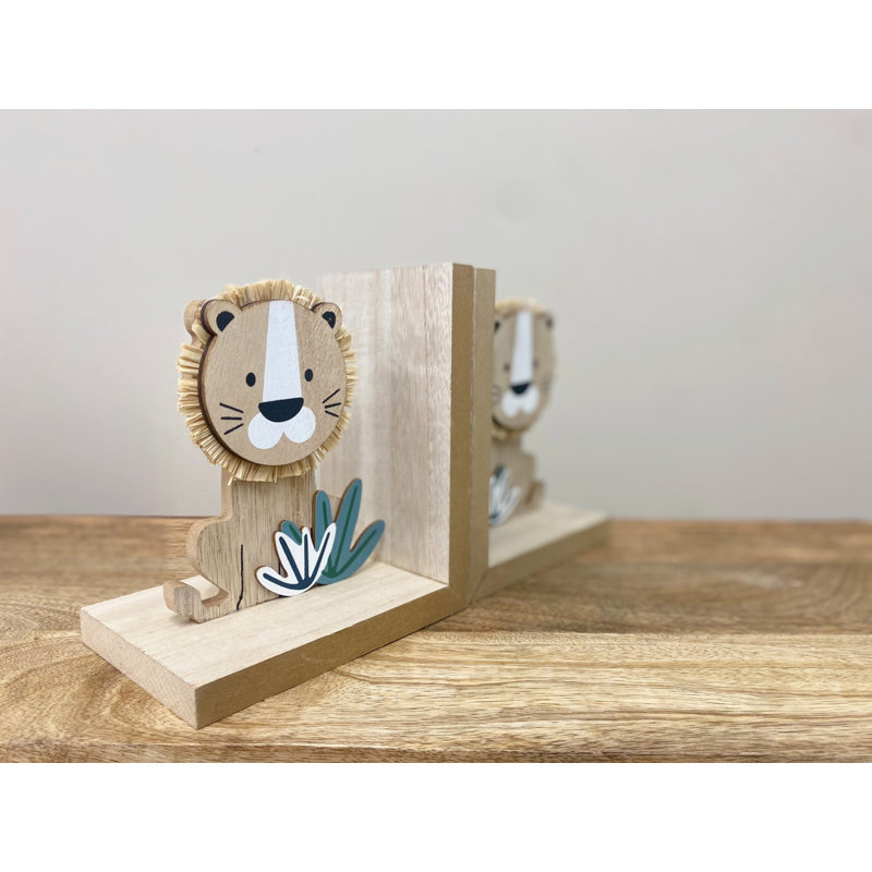 Wood Bookends
