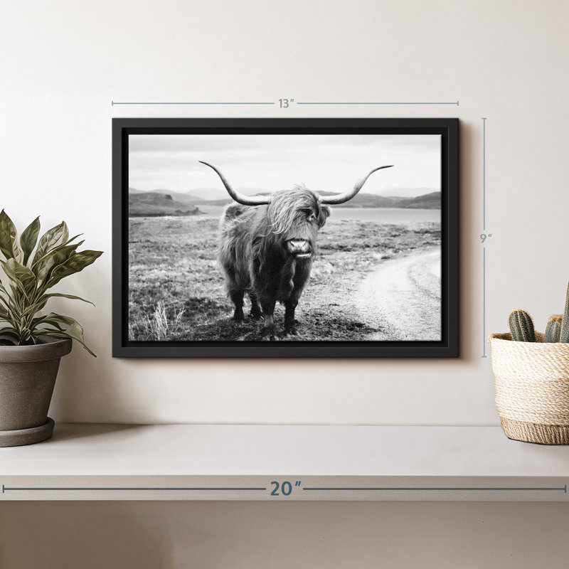 Animal «Highland Bull», H 13 po x l 9 po