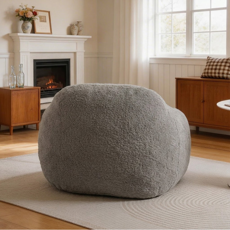 Modern and comfortable bean bag with premium memory foam and high density cotton for bedrooms and living rooms, lounges